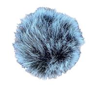 ZYKEJJDDAK Outdoor Artificial Furs Lavalier Microphone Muff Windscreen Microphone Fuzzy Guard For MIC