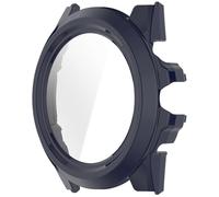 ZYKEJJDDAK PC Full Coverage Smartwatch Integrated Toughened Glass Screen Protector Defense Hard Sleeve Case Guard for Watch Snap on Design Watch Protector