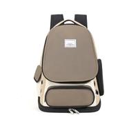 ZYKEJJDDAK Pet Carrying Backpack Breathable Light Weight Cats Bag with Double Openings Top Handle Adjustable Strap Pet