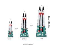 ZYKEJJDDAK Pet Diaper for Duck Chicken Washable Poultry Clothes with Bowknot Strawberry Print Pet Holiday Costume Hen