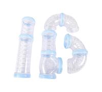 ZYKEJJDDAK Pet Small Animal Hamster Tube Tunnel Clear Do It Yourself Toy Rabbits Tube Track Tube Rodents Toy for Cage