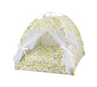 ZYKEJJDDAK Pet Tent House Portable Removable Breathable Teepee Dogs Cats Indoor Outdoor Kennels Waterproof for Camping