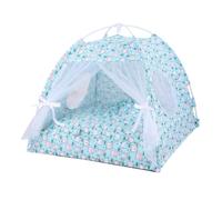 ZYKEJJDDAK Pet Tent House Portable Removable Breathable Teepee Dogs Cats Indoor Outdoor Kennels Waterproof for Camping