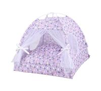 ZYKEJJDDAK Pet Tent House Portable Removable Breathable Teepee Dogs Cats Indoor Outdoor Kennels Waterproof for Camping