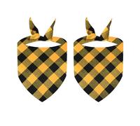 ZYKEJJDDAK Pet Thanksgiving Bandannas Scarf Dogs Party Costume Decorative Triangle Neck Scarf Photoshoots Props Pet Accessory