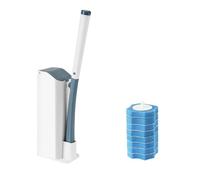 ZYKEJJDDAK Practical Toilet Cleaning Set for Home and Public Use Cleaning Wand Organizers and Refills Wand Holder