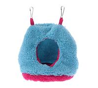 ZYKEJJDDAK Removable Bird Shelter with Cushions Antiskid Pet Bed Comfortable Pet Shelter for Hamsters Budgies