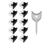 ZYKEJJDDAK Removable USB Interfaces Metal PC Computer Port Protector Easy Installation Wide Compatibility Anti Hacking Computer USB Port Cover