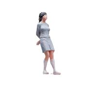 ZYKEJJDDAK Resins Tiny Figurines Precise 1:64 Scale Miniature People Model for Projects and Miniature Building
