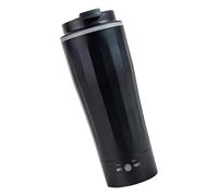 ZYKEJJDDAK Stainless Car Heated Water Heater Bottle 500ml Capacity 12V / 24V Vehicle Coffee Cup with Digital Display & Cutoff Car Coffee Cup with Temperature Display