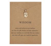 ZYKEJJDDAK Sturdy Aniaml Themed Pendant Necklace Includes Exquisite Card A Thoughtful for Fashion Forward Modern