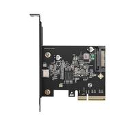 ZYKEJJDDAK Super Fast 20Gbps USB3.2 Gen2x2 PCIe Expansion Card 15Pin Power USB C Port Wide Compatibility With Multiple Devices