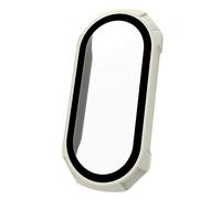 ZYKEJJDDAK Tempered Glass Film +Case Screen Protector Full Coverage Hard Anti-scratch Frame-Shell Watch Housing For Mi-Band 8