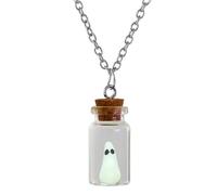 ZYKEJJDDAK The Adopt A Spirit Necklace Halloween Pendant Neckchains Jewelry Ornaments
