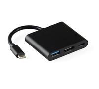 ZYKEJJDDAK Type C To HDTV Multiports Adapter With 4K HDTV Output USB3.0 Data Port And USB C Charging Port For Monitors And HDTVs