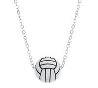 ZYKEJJDDAK Unique Volleyball Choker Football/Baseball Pendant Necklace Basketball/Clavicle Chain Clothing