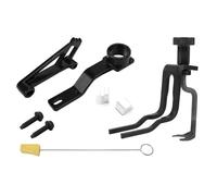 ZYKEJJDDAK Valves Spring Compressor Crankshaft Positioning & Pulley Bolt Tool Holder Timing Chain Locking Wedges Tool Set Valves Spring