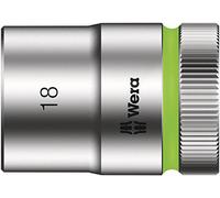 Wera 05003609001 8790 HMC Zyklop socket with 1/2" drive, 18 x 37 mm