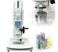 ZyKnaurral 300mm Stroke Tensile Tester, Digital Force Gauge Combo, Wire Harness Terminal Tensile Force Testing, with 5 Probes, 2 Testing Clamp, for Textiles, Sports, Scientific Research 100N-Standard