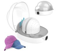 ZyKnaurral Hat Cleaner, Automatic Cap Cleaner, All in One Hat Care Machine Steam Cleaning & Ironing and Drying for Bucket hat Baseball Cap,Bucket Hats, Felt Hats, Restore Misshapen Hat Shaper