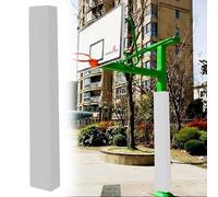 ZykuosDC Basketball Pole Padding Wrap, Custom Protector Pad for 4x4 6x6 8x8 Support Posts, Universal Fit Outdoor Hoops, Durable Foam Safety