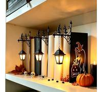 ZykuosDC Ghost Bookshelf Lantern, Magic Reading Light for Study Reading Corner Home Library Witch 3Pcs
