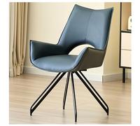 Zykuosus 360° Swivel Dining Chairs, Upholstered Accent Chairs with Thicken Cushion, 360° Rotatable Dining Chairs with Armrests No Wheels, Modern Kitchen Chairs for Lounge,A,(4 PCS)