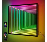 Zykuosus Infinity Mirror Light with Remote and App Control, Color Changing LED Decor For s Rooms
