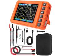 ZYKYCX Handheld Oscilloscope 3 IN 1, 15MHz 60MS/s Digital Oscilloscope Multimeter with DDS Signal Generator, Support Waveform Storage, AC/DC Voltage, Capacitor, Resistor, Diode Test for Automotive