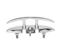 ZYLARUM 316 Stainless Steel Retractable Dock Cleat | 5 Inch Pull Up Boat Cleat for Mooring/Deck/RV | Highly Polished Saltwater Tolerant Marine Hardware