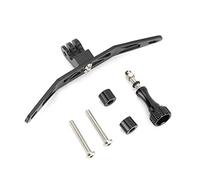 ZYLARUM Motorcycle Camera Mount & VCR Stand Bracket for G310GS 18-19 | CNC 6070 Aluminum Alloy | Matte Black | Oxidation - Guarded Lasting Bracket for Safe Riding/Video Recording