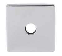 ZYLARUM Square Shower Arm Cover Plate | Extra Large 304 Stainless Steel Flange | Universal Fit for Bathroom Remodeling/Renovation | Tarnish - Proof & Contemporary Decor (Electroplated)