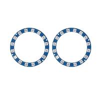 ZYLARUM WS2812B 5050 RGB LED Ring | 16 Bit Full Color Digital Addressable Illumination | 2Pcs LED Ring for Compatible Microcontroller/AVR/PIC Projects | 5V DIY Decorative Lighting