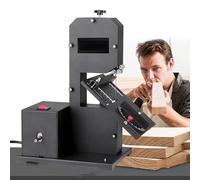 ZYLDDS 800W Mini Bench Saw for Small Workshops,70mm Cutting Hight DIY Benchtop Cutting Tool,Curves + Straight Cuts,0-45° Bevel Cuts,for Wood