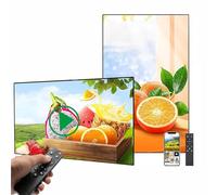 ZYLDDS Digital Signage Display, Custom Scrolling Outdoor Digital Signs For Businesses Display Screen Electronic Message Board Stock Ticker Advertising Pixel Led Panel Marquee 13.3in
