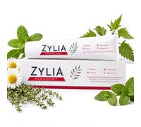 ZYLIA Parodont Gum Care Toothpaste with Fluoride - Toothpaste for Sensitive Gums, Helps Remove Plaque, Fresh Mint Herbal Formula for Adults, 75ml
