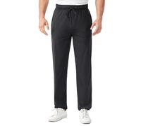 Zylioo Tall Size Joggers for Men Thin Extra Long Sweatpants Lightweight for Summer Running Pants Long Inseam Black