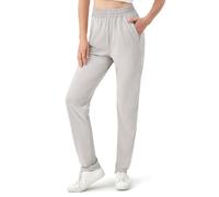 Zylioo Women's Extra Long Thin Sweatpants,Tall Size Running Pants Long Length,Tall Ladies Joggers for Summer Lightweight Grey