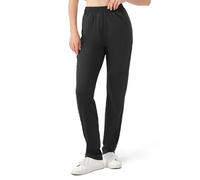 Zylioo Women's Thin Jogger Extra Long Tall Size Jogging Bottom for Summer Quick Dry Sweatpants Long Length Lightweight Black