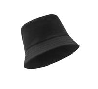 Zylioo X-Large Double-Sided Bucket Sun Hat for Big Heads,Sun Protection Reversible Quick Dry UPF50+ Fishing Hats Black-Black