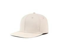 Zylioo XL-3XL Flat Bill Baseball Caps for Large Heads,Big Snapback Hat,High Crown Hip-Hop Running Cap Beige