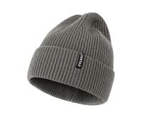 Zylioo XL/XXL Beanie Hats with Visor for Big Heads, Large Winter Knitted Cuffed Hats, Oversized Warm Skull Watching Cap