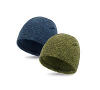 Zylioo XL/XXL Cycling Beanie Hat Extra Large Warm Fleece Skull Cap for Big Heads Winter Thermal Hat Ski Cap Bike Liner Hats Black