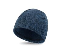 Zylioo XL/XXL Cycling Beanie Hat Extra Large Warm Fleece Skull Cap for Big Heads Winter Thermal Hat Ski Cap Bike Liner Hats Black