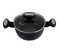 Zyliss 20cm 2.15L Ultimate Stock Pot Non-Stick Induction & Oven Safe Black