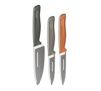 Zyliss 3 Piece Knife Set Professional Kitchen Knives with Protection Covers