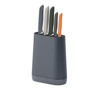 Zyliss 6 Piece Knife Set with Block Includes 5 Kitchen Knives and 1 Block | Sharp Japanese Stainless Steel, Non Slip Base, Includes Paring, Serrated Paring,Chef Carving and Bread Knife