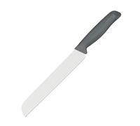 Zyliss Bread Knife, 21cm/8in, Stainless Steel, Serrated Edge, Non-Slip Sustainable Weat Straw Handle, Includes Cover, Ideal for Slicing Sourdough, Baguette, Crusty Rolls, Dishwasher Safe