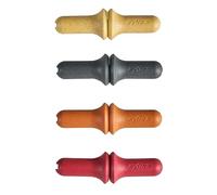 Zyliss Corn on Cob Holders, 8 Stainless Steel Corn Holders with Heat Resistant Handles Made from Sustainable Wheat Straw Sweetcorn Skewers for BBQ, Grilling & Dining