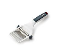 Zyliss E900036 Dial and Slice Cheese Slicer, Plastic/Stainless Steel, White, Adjustable Thickness Ideal for Slicing Parmesan, Cheddar, Gouda, Edam, Dishwasher Safe